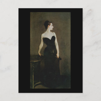 Carte Postale Madame X par John Singer Sargent