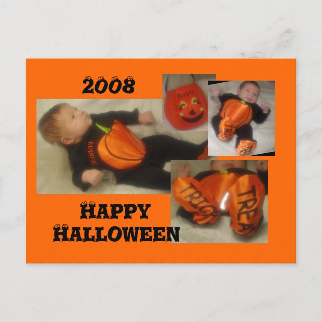 Carte Postale maddy halloween ... (Devant)