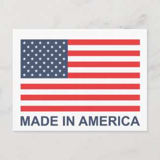 Carte Postale Made In America