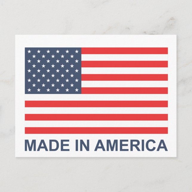 Carte Postale Made In America (Devant)