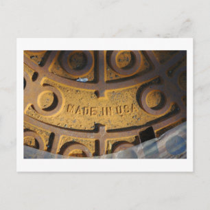 Carte Postale Made in USA Postcard