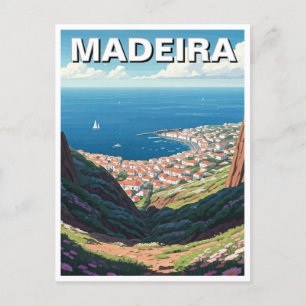 Carte Postale Madeira Portugal Travel