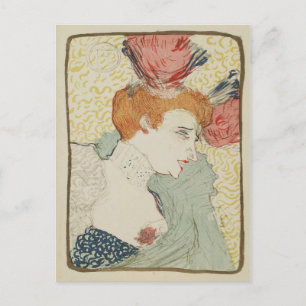 Carte Postale Mademoiselle Marcelle Lender par Toulouse Lautrec
