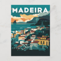 Madère Portugal Aquarelle Peinture