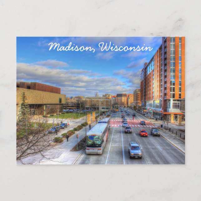Carte postale Madison Wisconsin (Devant)