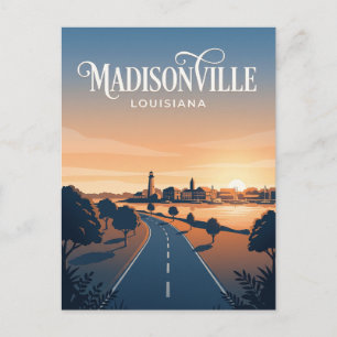 Carte Postale Madisonville États-Unis