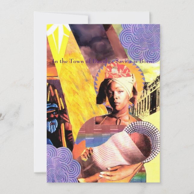 Carte postale Madone urbaine (Devant)