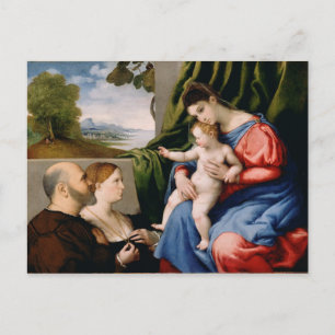 Carte Postale Madonna and Child with the Infant Saint John