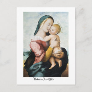 Carte postale Madonna & Child