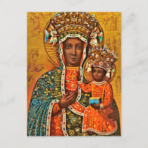 Carte Postale Madonna de Czestochowa