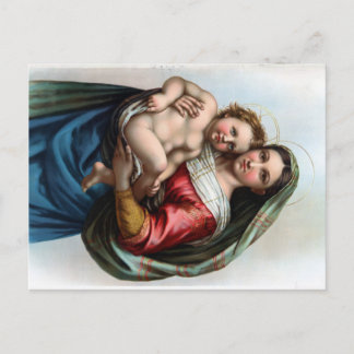 Carte postale Madonna de Raphael
