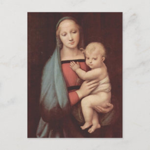 Carte Postale Madonna Del Granduca par Raphael