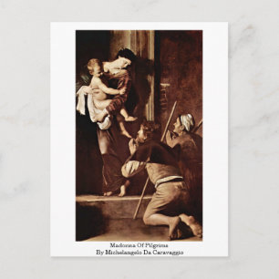 Carte Postale Madonna Des Pèlerins De Michel-Ange Da Caravaggio