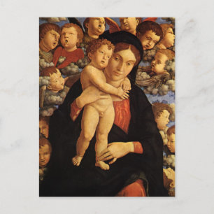 Carte Postale Madonna des Tcherubim par Andrea Mantegna
