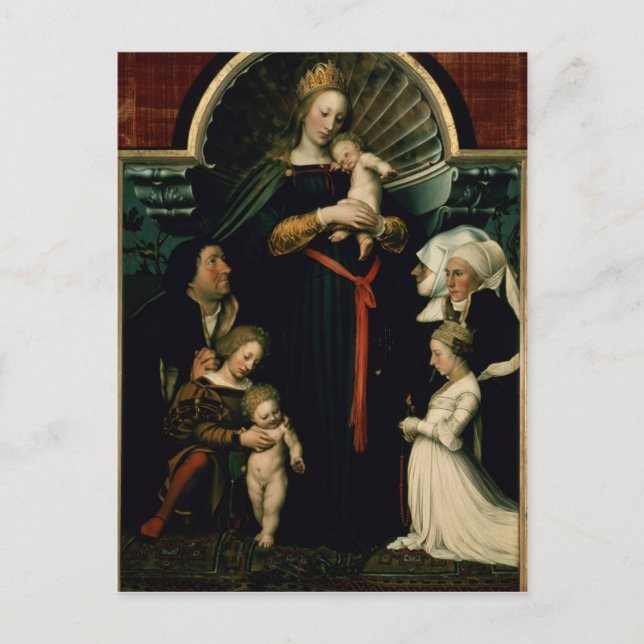 Carte Postale Madonna du Burgermeister Meyer (Devant)