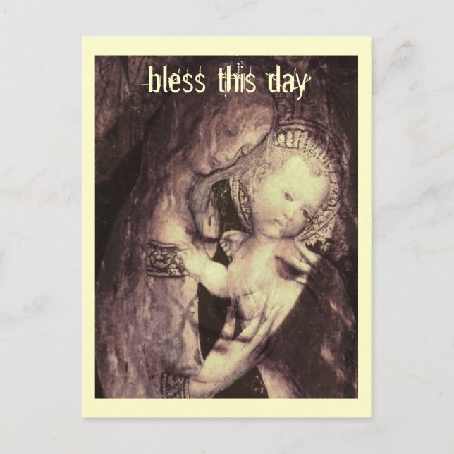 Carte postale Madonna et Enfant (Devant)