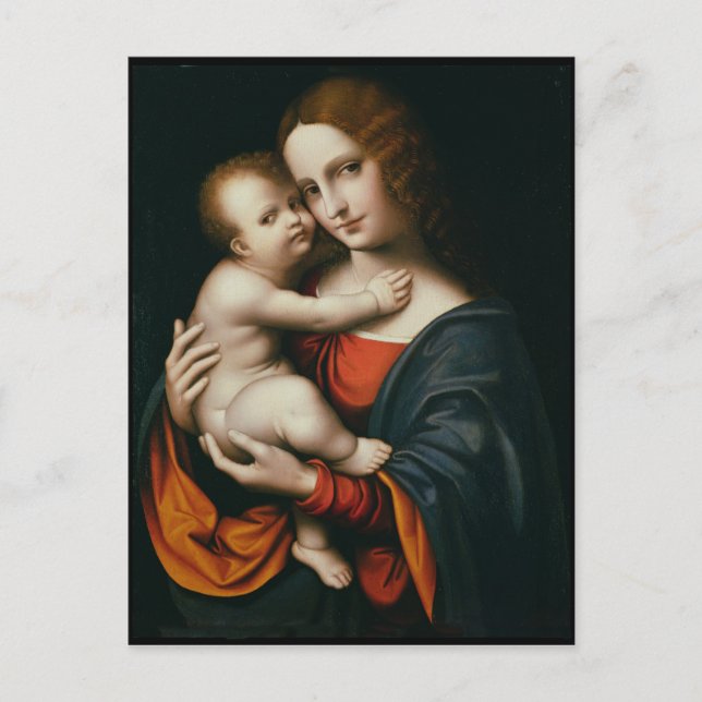 Carte Postale Madonna et Enfant 2 (Devant)