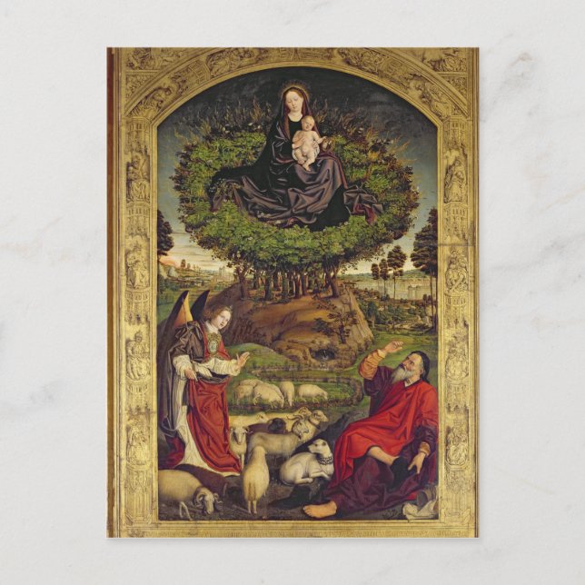 Carte Postale Madonna et Enfant 2 (Devant)