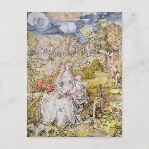 Carte Postale Madonna et Enfant 3