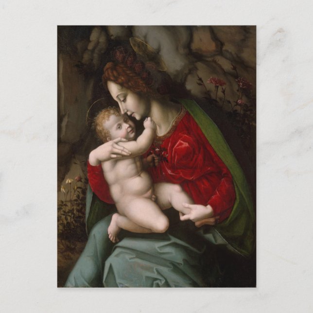 Carte Postale Madonna et Enfant, vers 1520 (Devant)