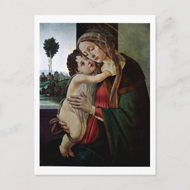 Carte Postale Madonna et l'enfant (Devant)