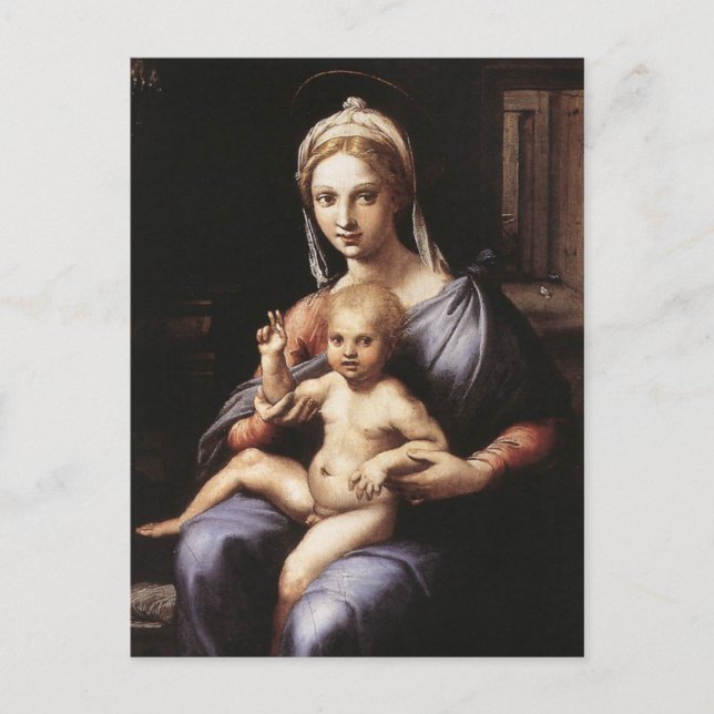 Carte Postale Madonna et l'enfant (Devant)