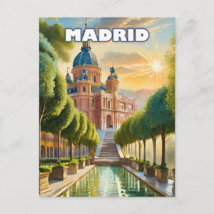 Carte Postale Madrid, cité envoûtante, où l'on aime s'égarer