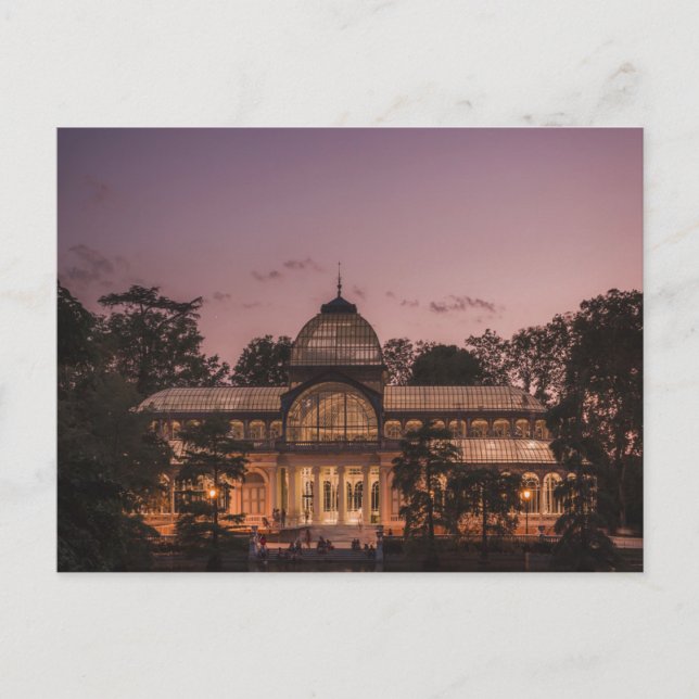 Carte postale Madrid Crystal Palace Travel (Devant)