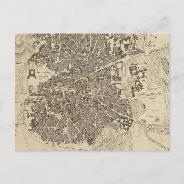 Carte Postale Madrid, Espagne (Devant)