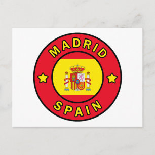 Carte Postale Madrid Espagne