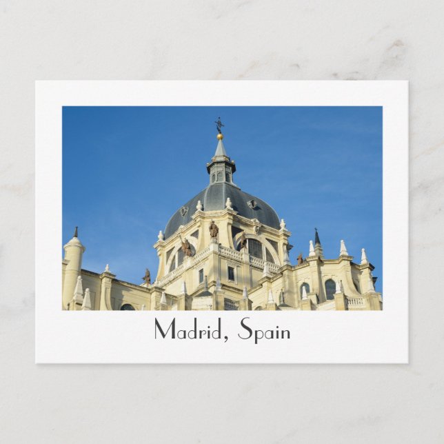 Carte postale Madrid, Espagne (Devant)