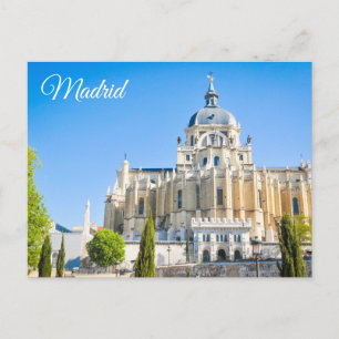 Carte Postale Madrid, Espagne