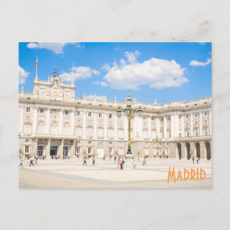 Carte Postale Madrid, Espagne