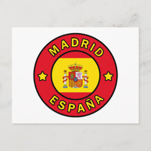 Carte Postale Madrid Espagne