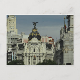 Carte Postale Madrid Espagne