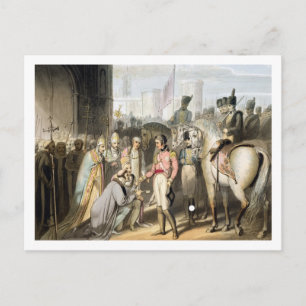 Carte Postale Madrid, from 'The Victories of the Duke of Welling