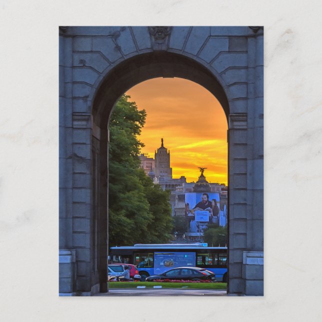 Carte Postale Madrid. n° 8. (Devant)