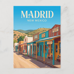 Carte Postale Madrid Nouveau-Mexique