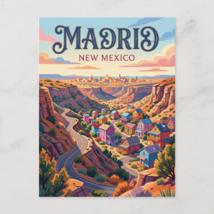 Carte Postale Madrid USA