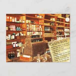 Carte Postale Magasin à Jimmy Carter Boyhood Farm, Plaines, GA