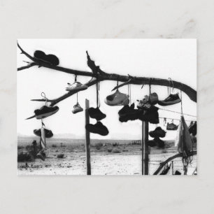 Carte Postale Magasin de chaussures
