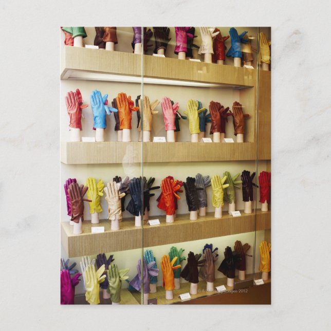Carte Postale Magasin de gants (Devant)
