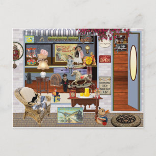 Carte Postale Magasin de jouet