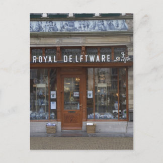 Carte Postale Magasin de logiciels de Delft