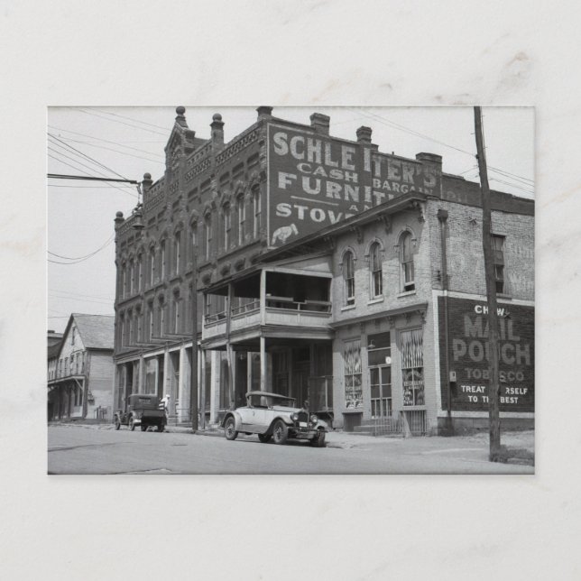 Carte Postale Magasin de mobilier en E. Liverpool (Devant)