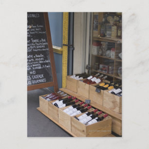 Carte Postale Magasin de vins et de spiritueux à Paris