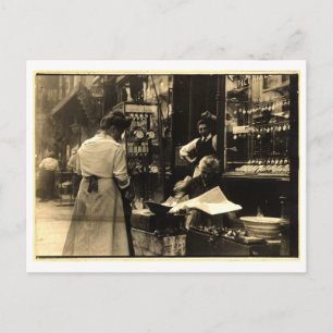 Carte Postale Magasin italien sur Mott Street, New York