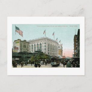 Carte Postale Magasin Macy's, New York