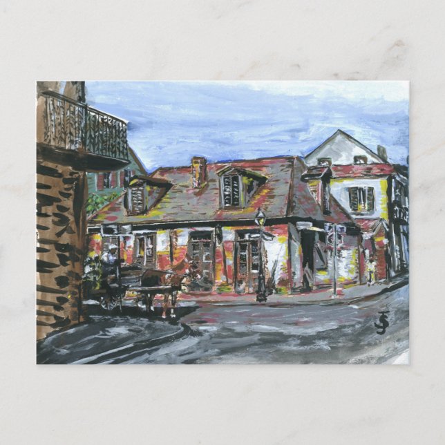 Carte Postale Magasin noir de Smith, la Nouvelle-Orléans (Devant)