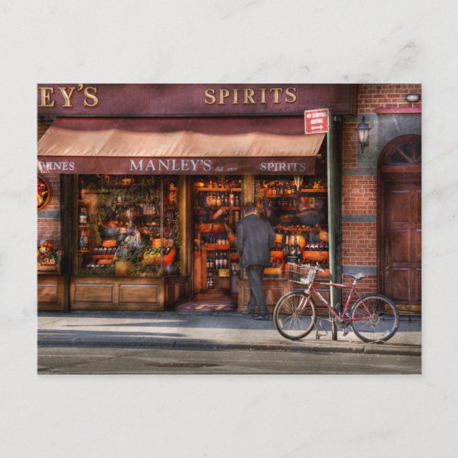 Carte Postale Magasin - Vins - Vins et spiritueux Est 1934 (Devant)